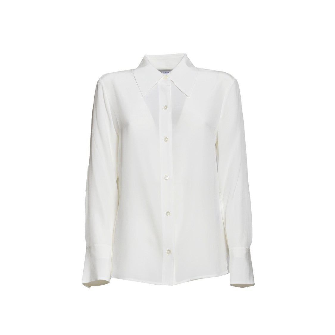 Equipment Leona Shirt In White Silk