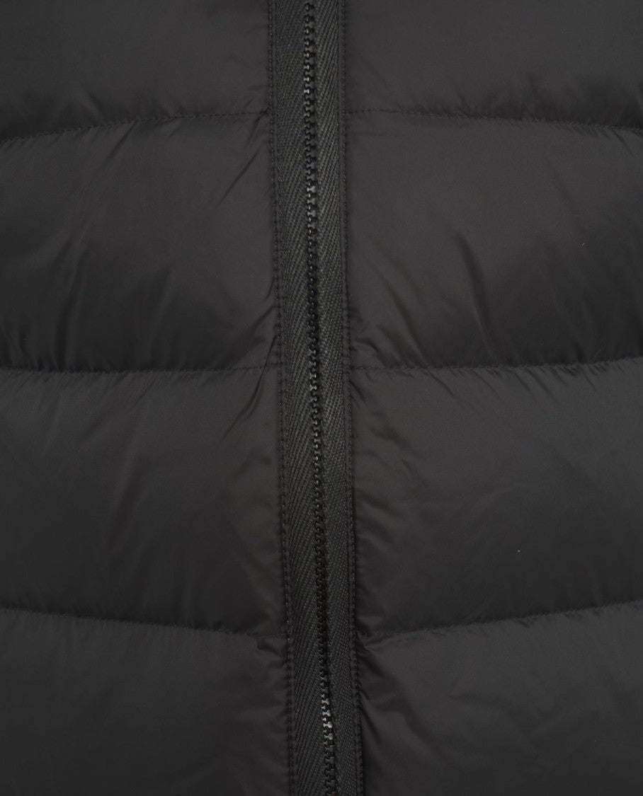 Blauer Quilted Down Coat With Integrated Hood And Two-Way Zipper