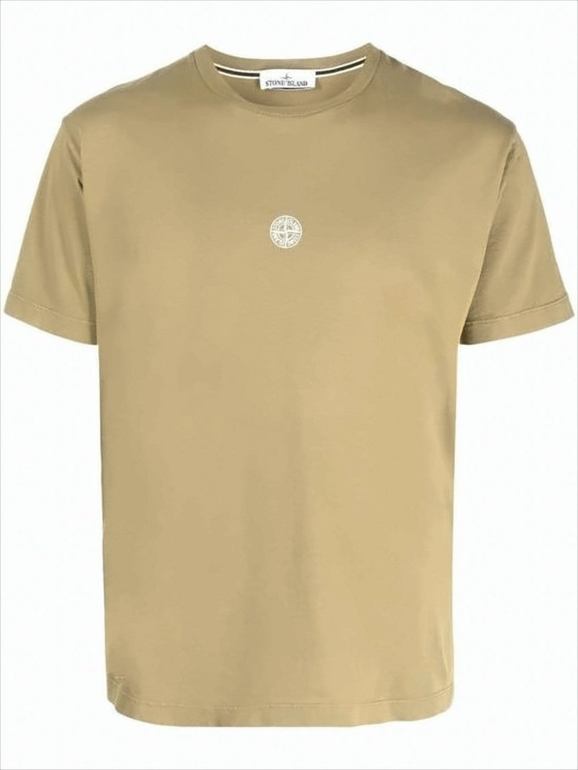 Stone Island Relaxed-Fit Graphic Print T-Shirt With Emblem