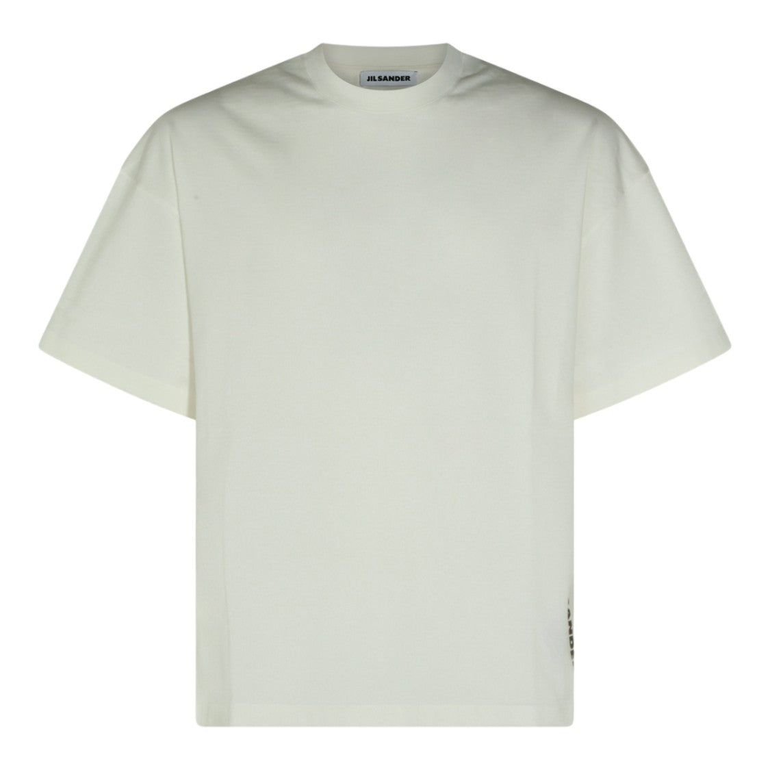 Jil Sander Relaxed Fit Minimalist Short-Sleeve T-Shirt With Subtle Logo