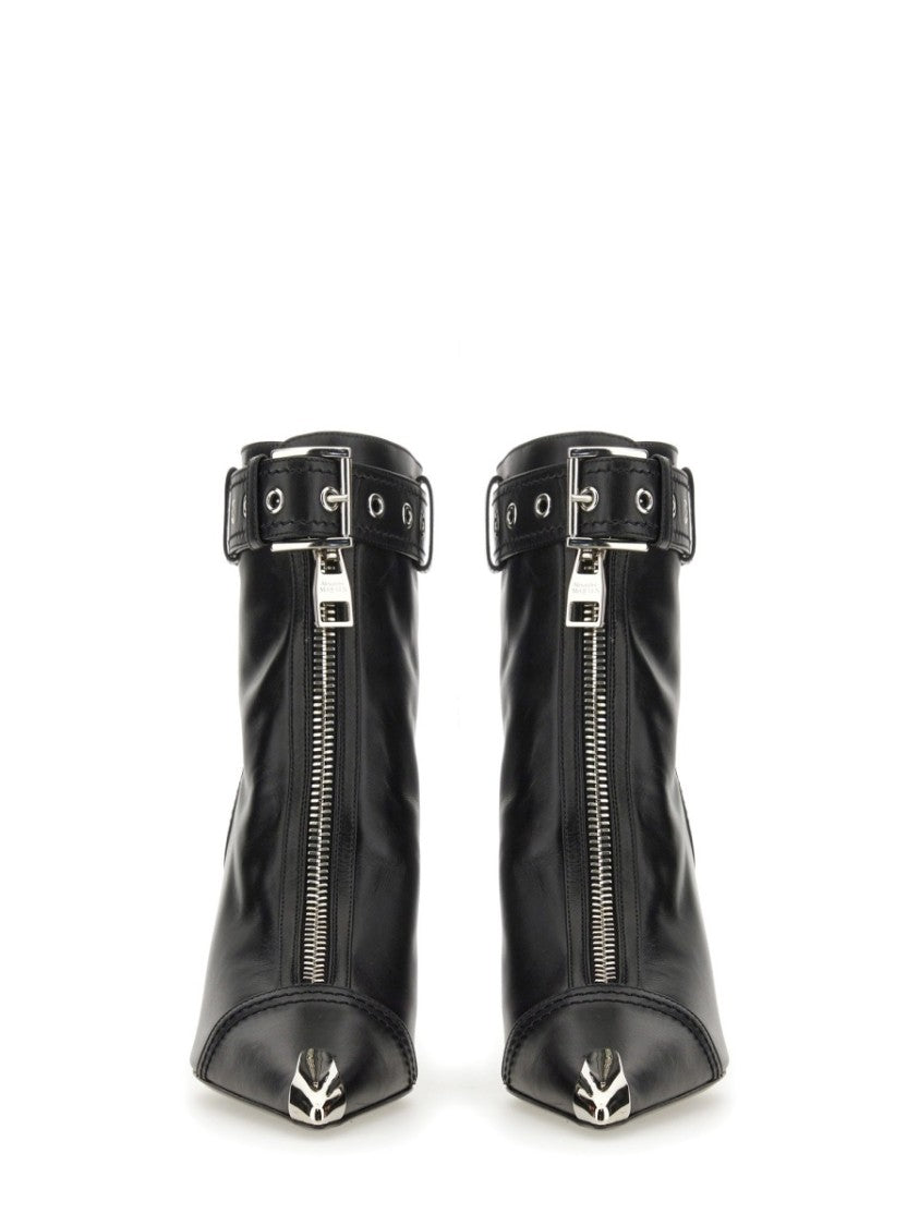 Alexander Mcqueen Slash Biker Boot