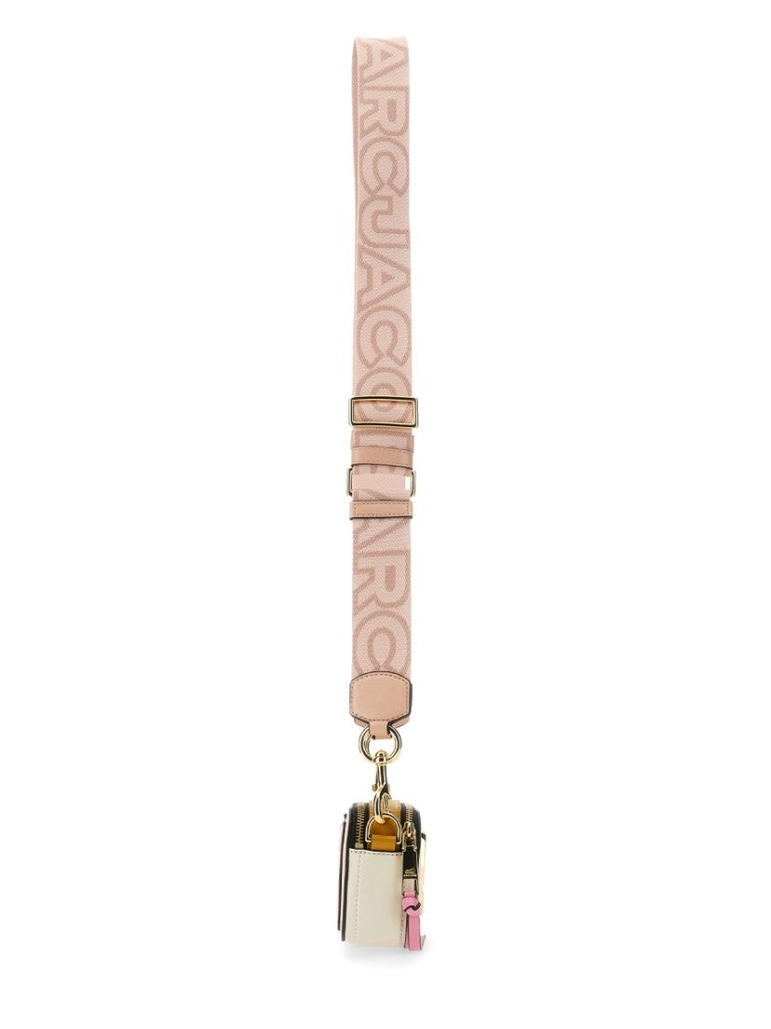 Marc Jacobs The Snapshot Crossbody Double-J Cow Leather Shoulder Bag