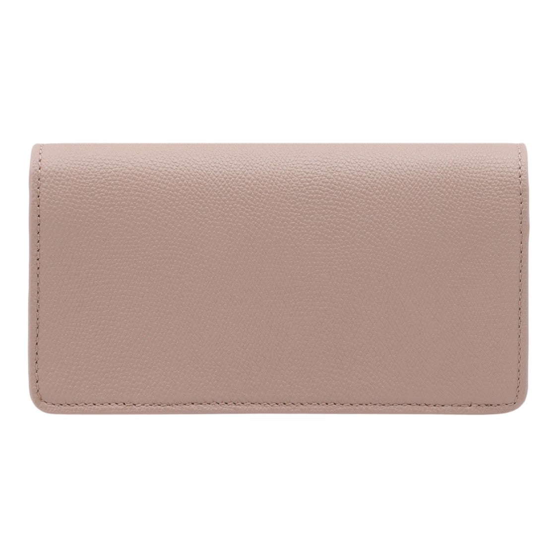 Valentino Garavani Rectangular Pebbled Leather Structured Silhouette Clutch