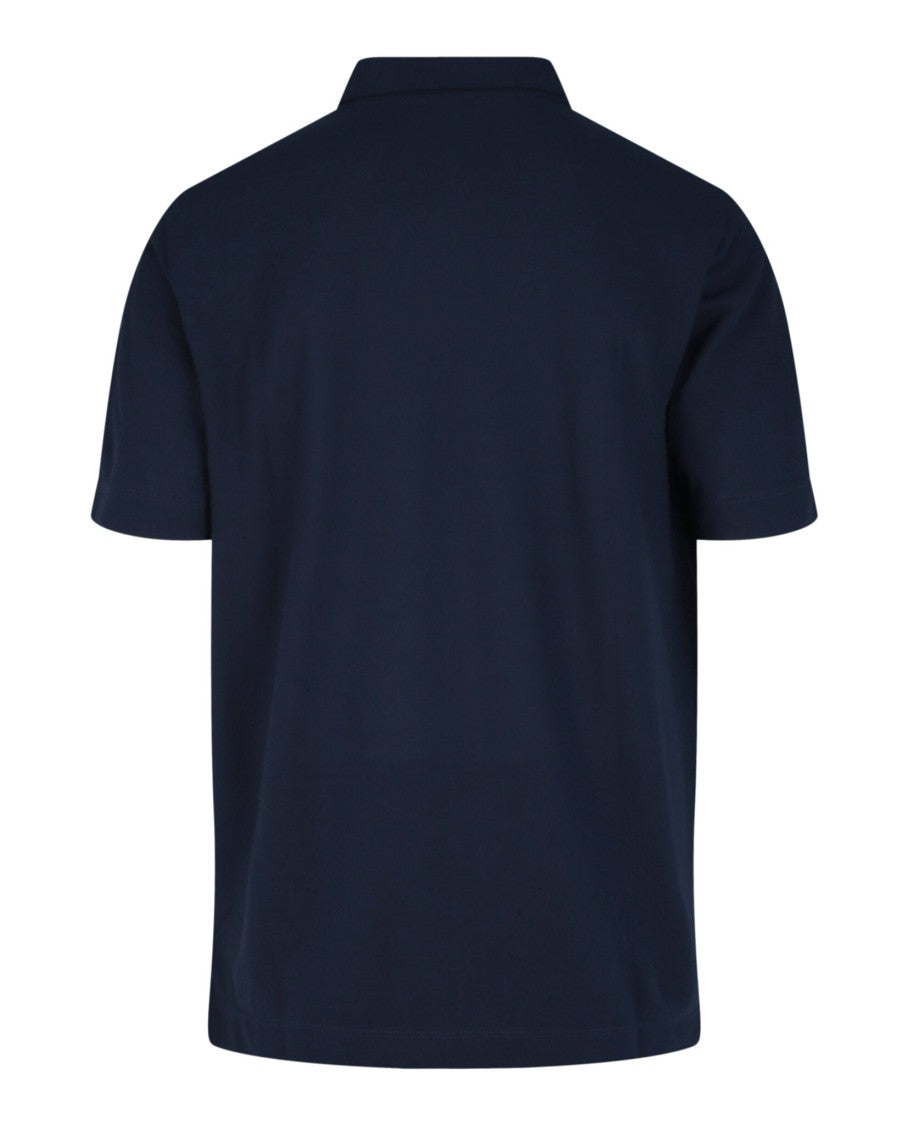 Slowear Zanone Open Collar Polo Shirt