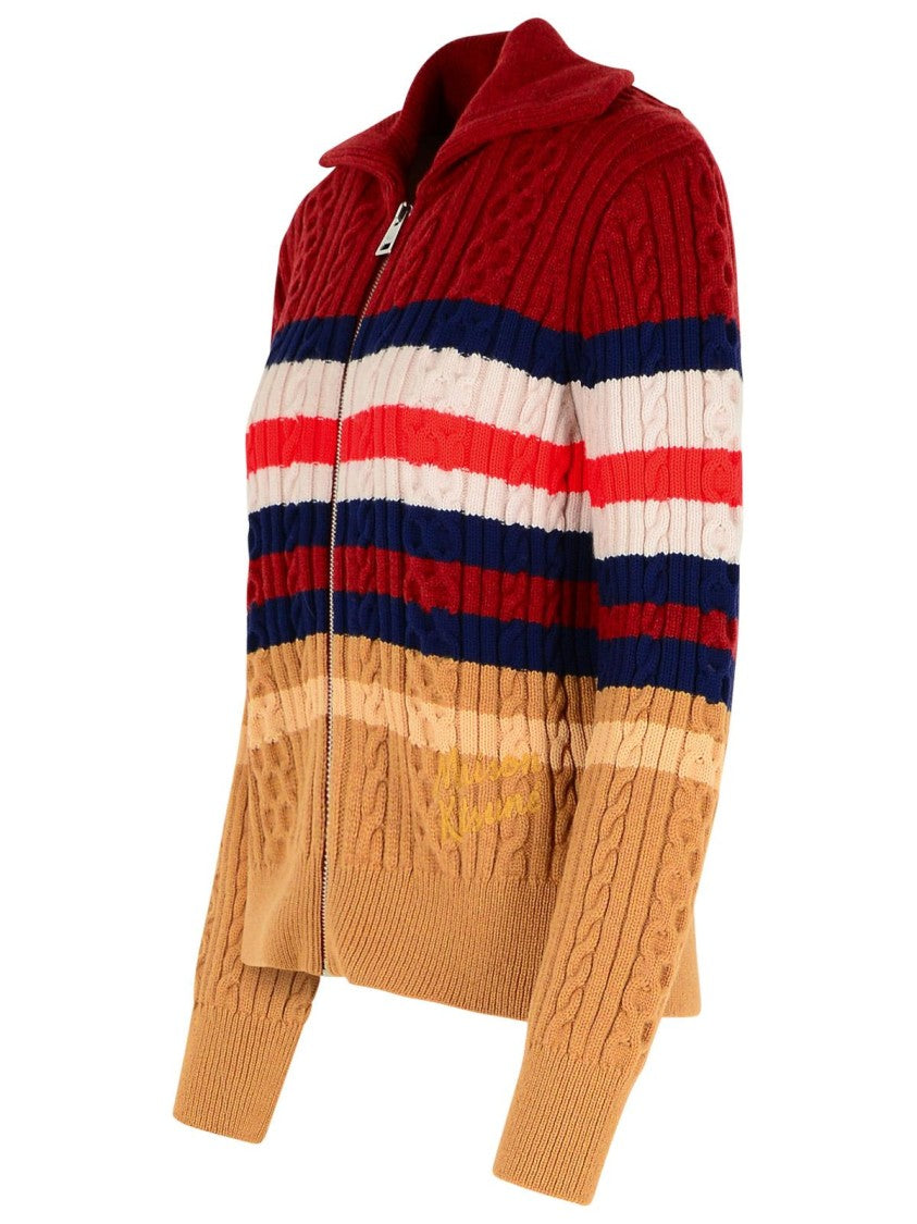 Maison Kitsuné Multi Wool Blend Sweater