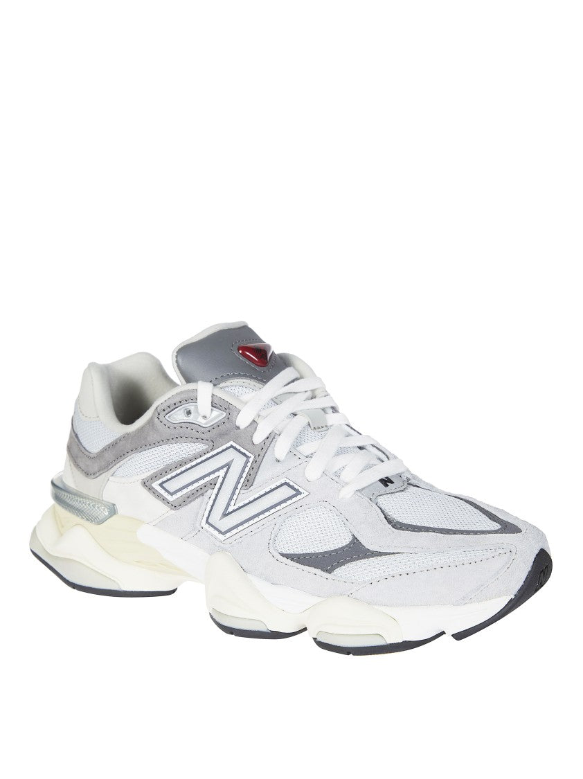 New Balance Light Grey White Multi Layered Sneakers
