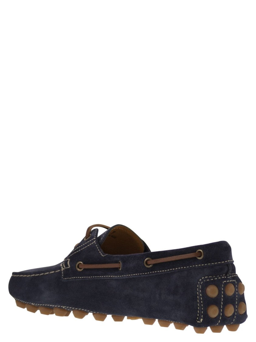 Tod's Rubber Bubble Suede Boat