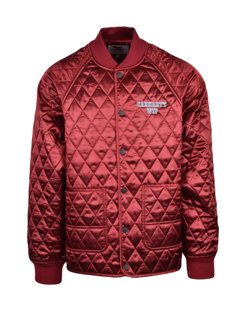 Carhartt Wip Red Quilted Polyester Coat