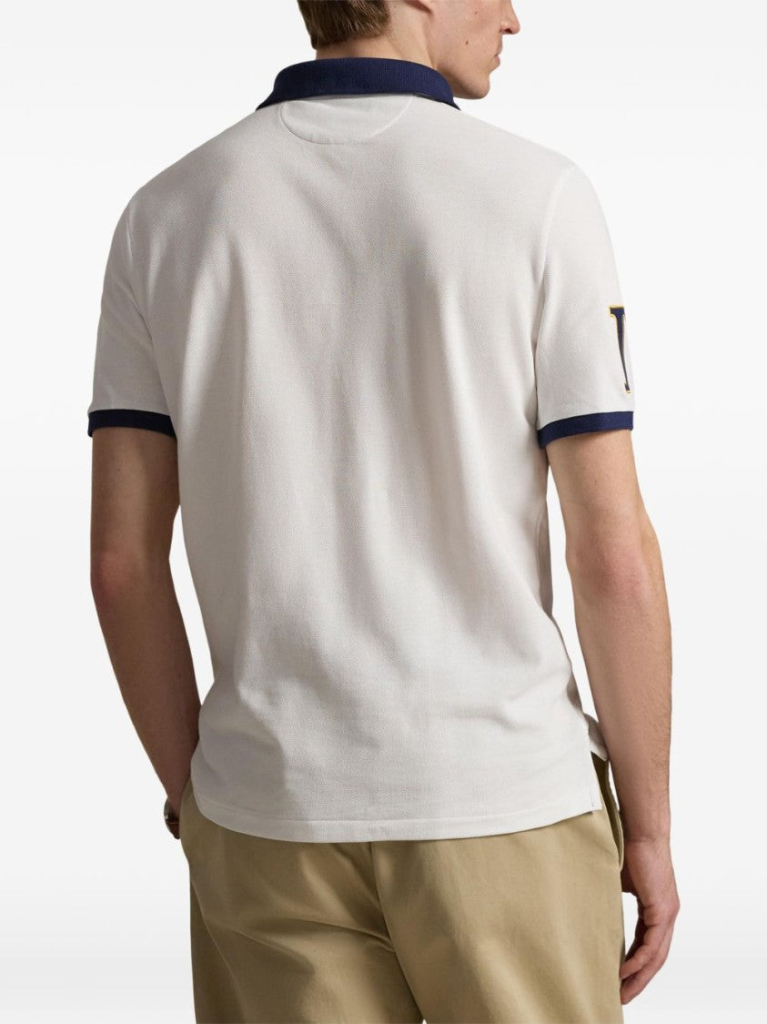 Polo Ralph Lauren Classic Short-Sleeve Polo With Navy Accents
