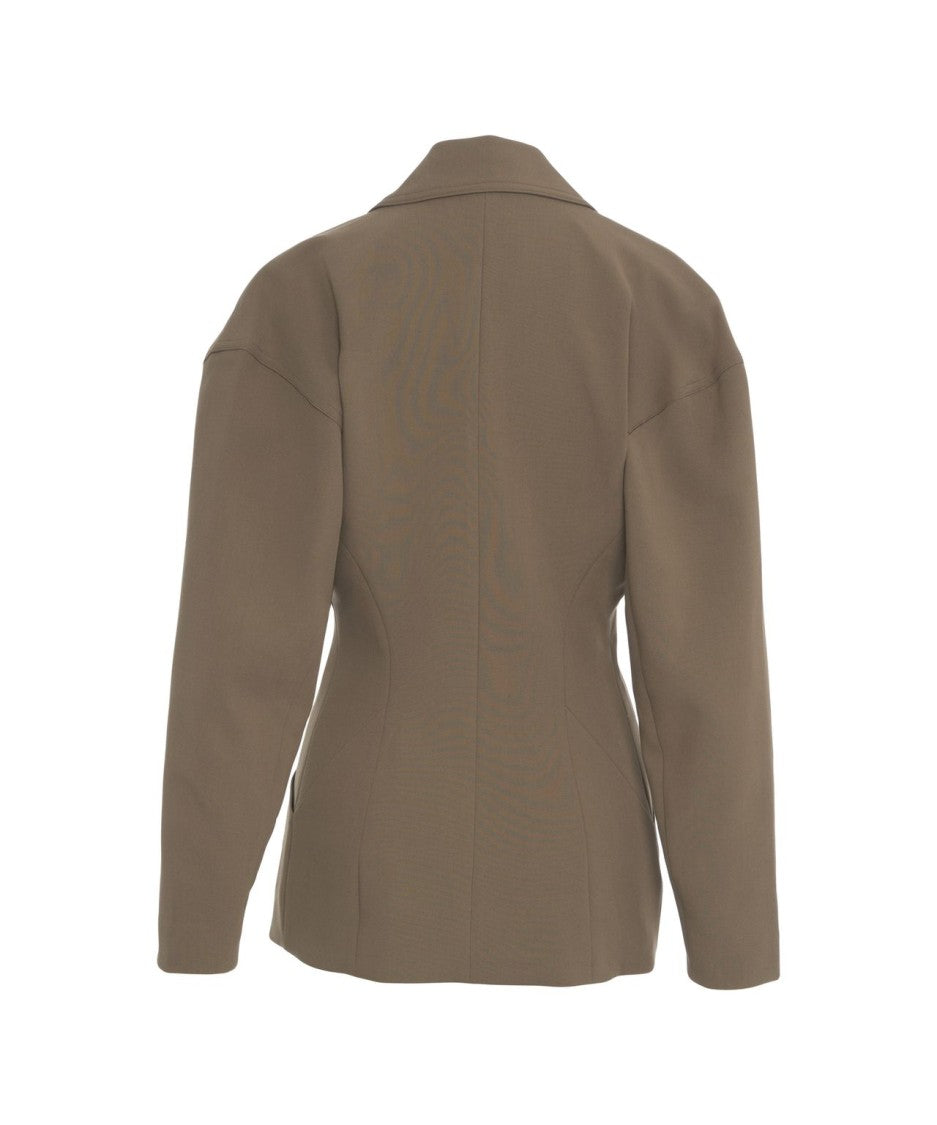 Staud Cole' Fitted Blazer