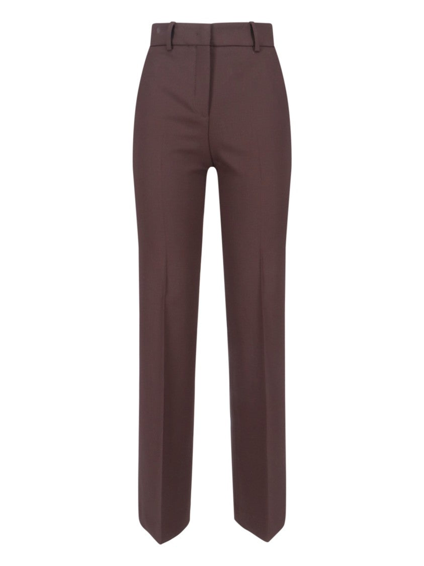 Incotex Straight-Leg Trousers With Medium-Rise Waist And Tailored Finish