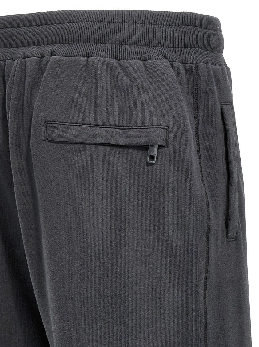 Dolce & Gabbana Black Cotton Joggers With Adjustable Drawstring