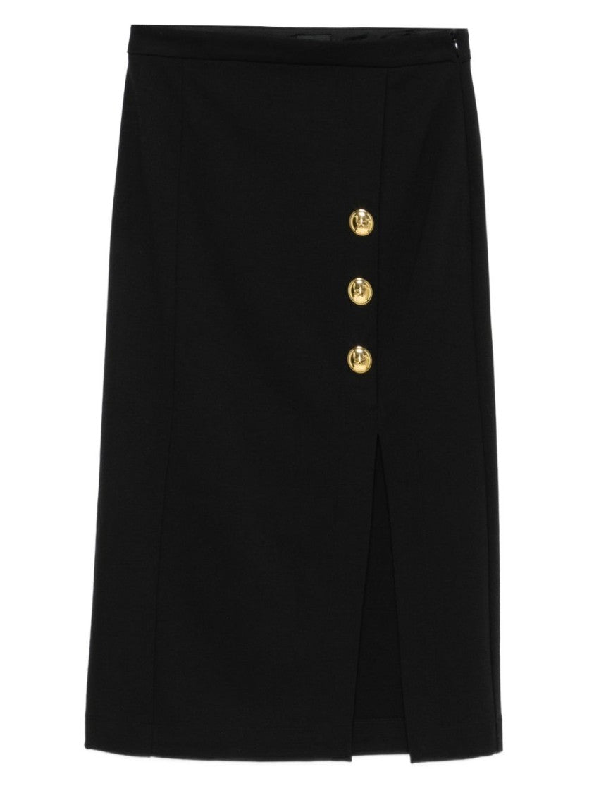 Pinko Midi Skirt With Front Slit