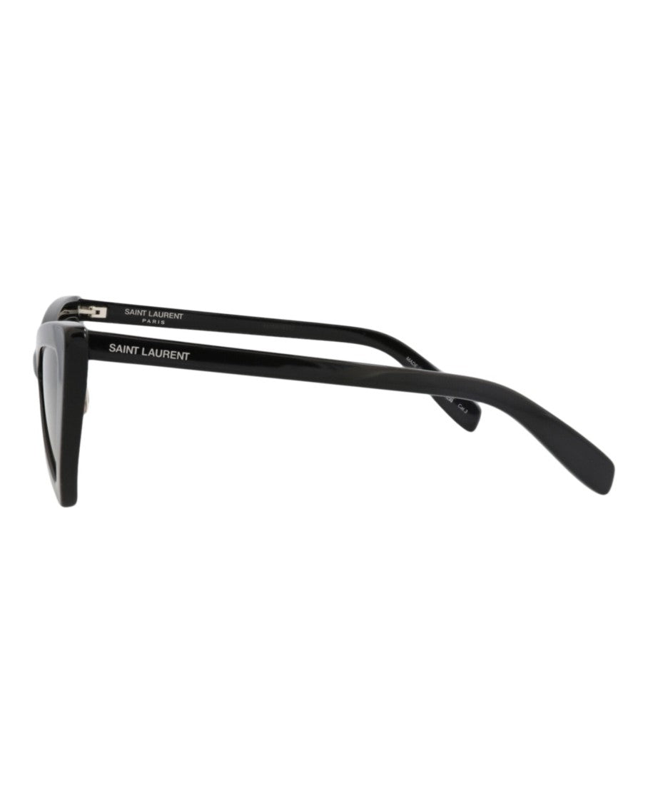 Saint Laurent Cat Eye-Frame Recycled Acetate Sunglasses