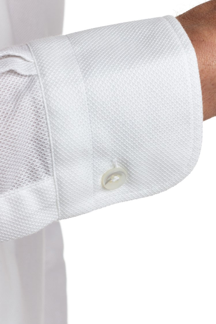 Barba Honeycomb Stretch Tailored Shirt Cult Label
