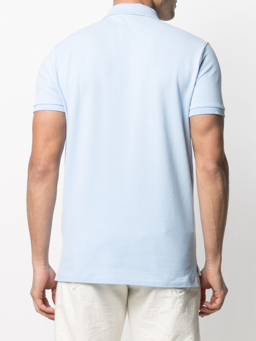 Polo Ralph Lauren Light Blue Cotton Polo Shirt