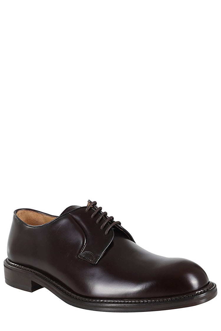John Spencer Classic Brown Laced Derby Shoe