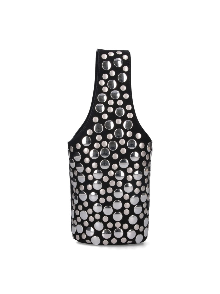 Khaite "Livia" Studded Bag Black