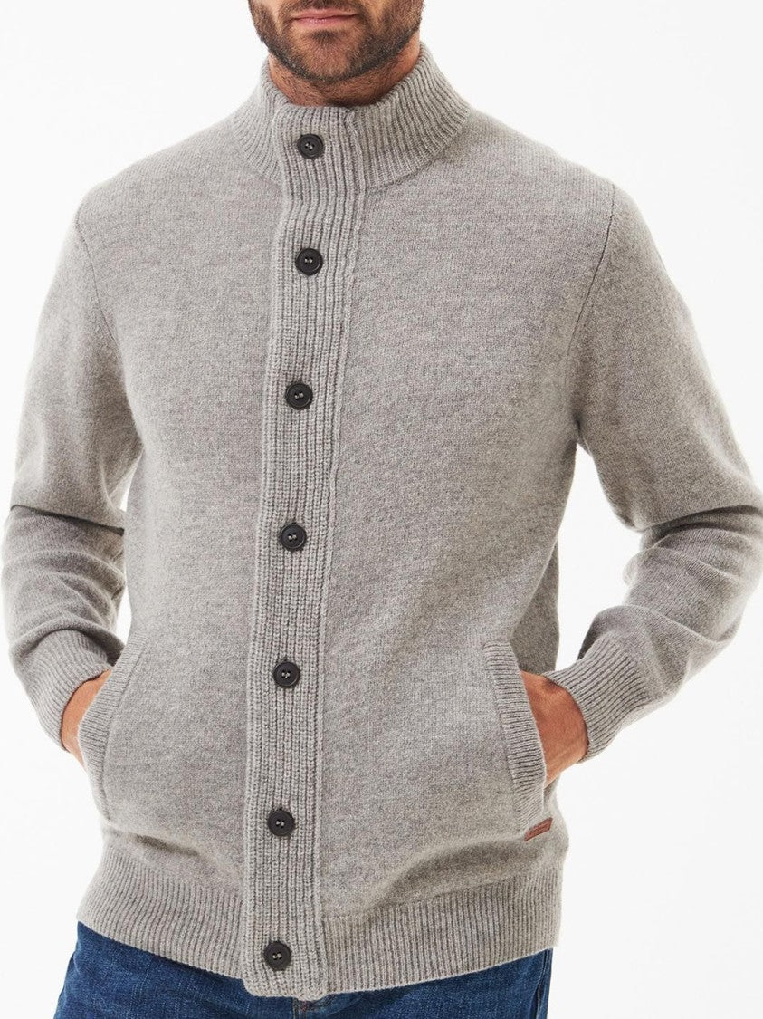 Barbour Essential Patch Zip Through Cardigan