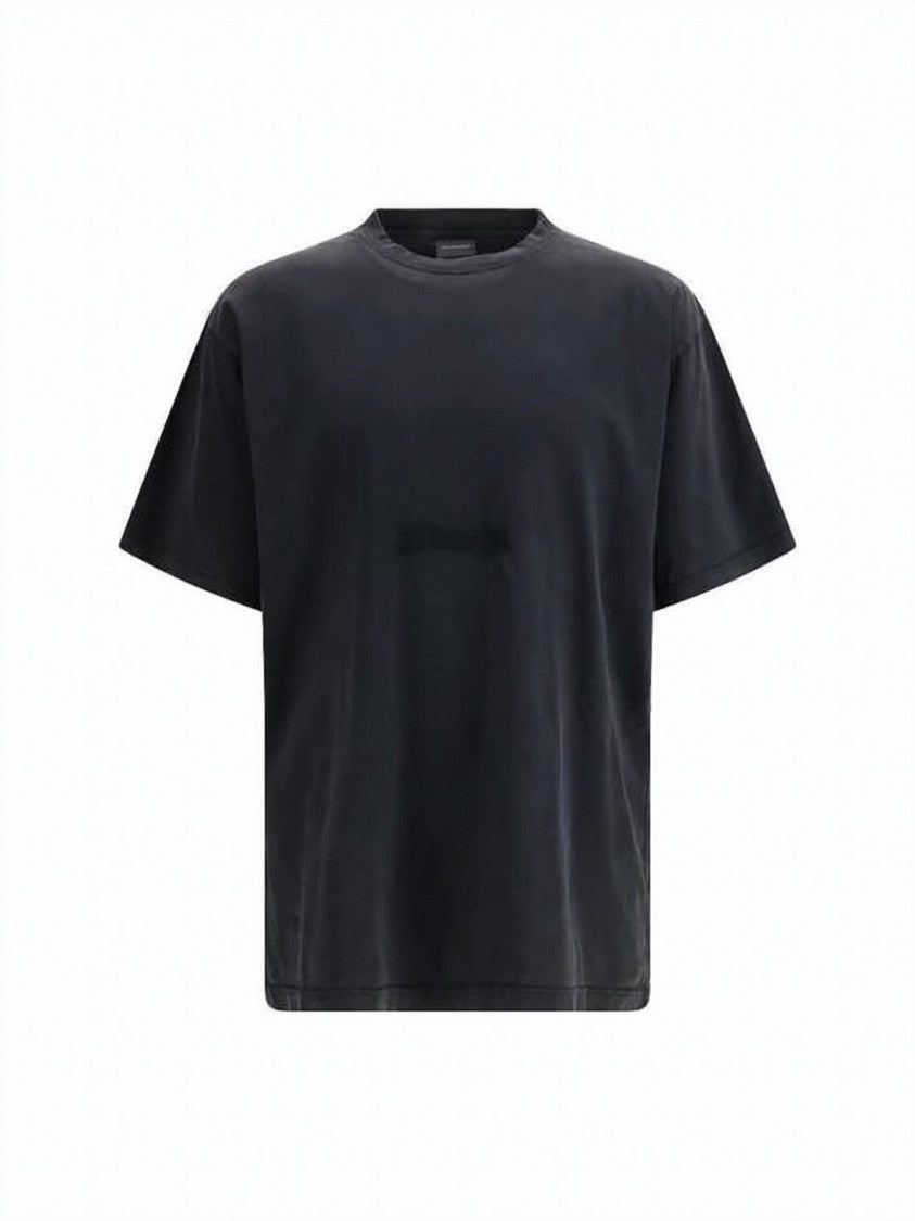 Balenciaga Relaxed Fit Short-Sleeved T-Shirt With Tonal Embroidery