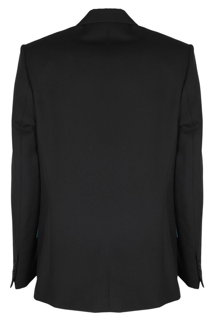 Botter Double-Breasted Tailored Blazer With V-Neck