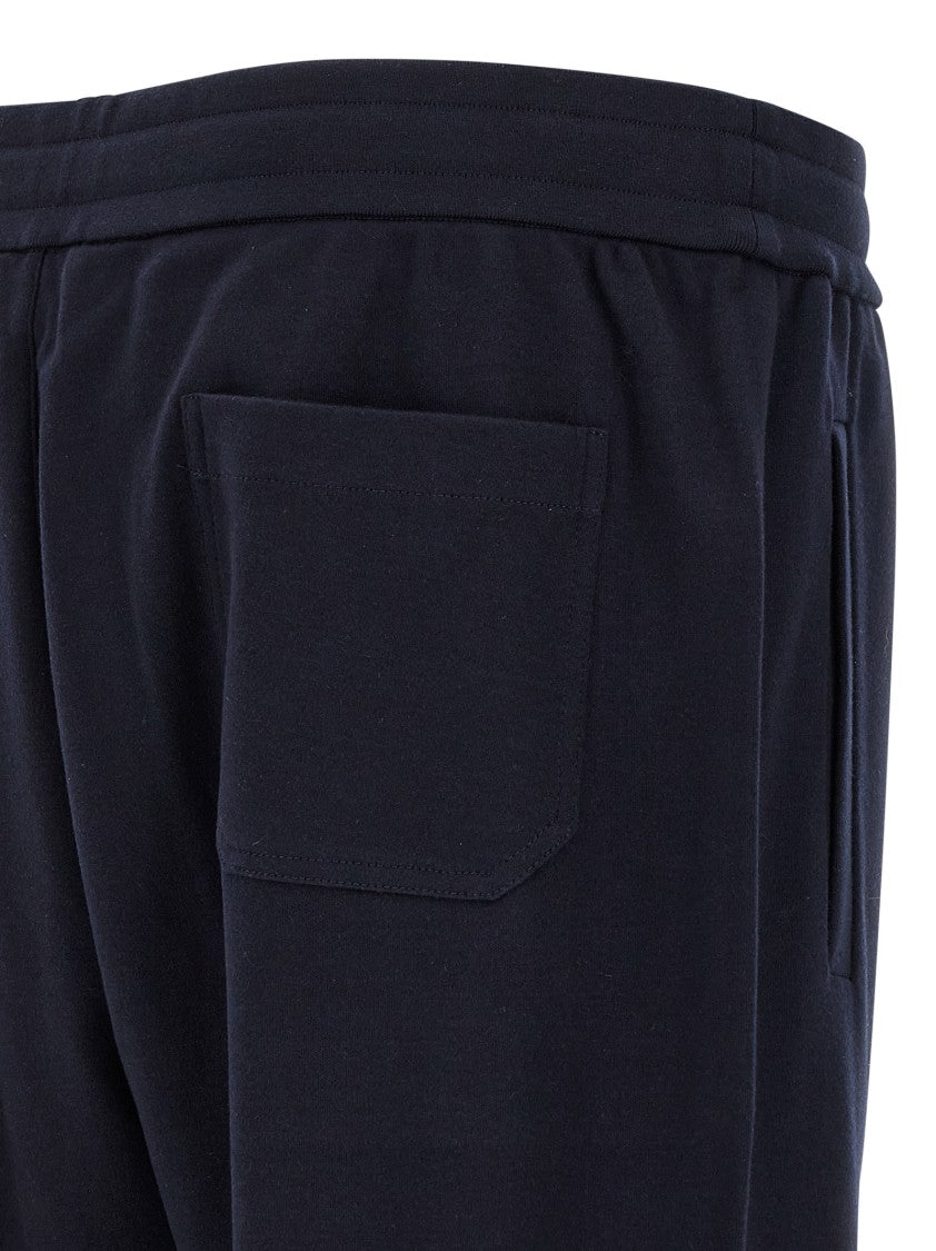 Brioni Cotton And Cashmere Joggers