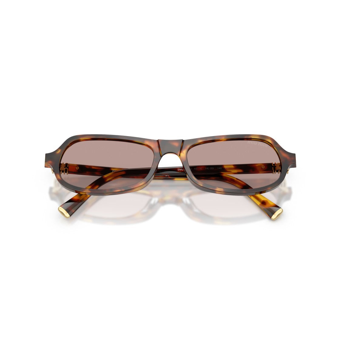 Miu Miu 0Mu B10su Tortoiseshell Acetate Sunglasses