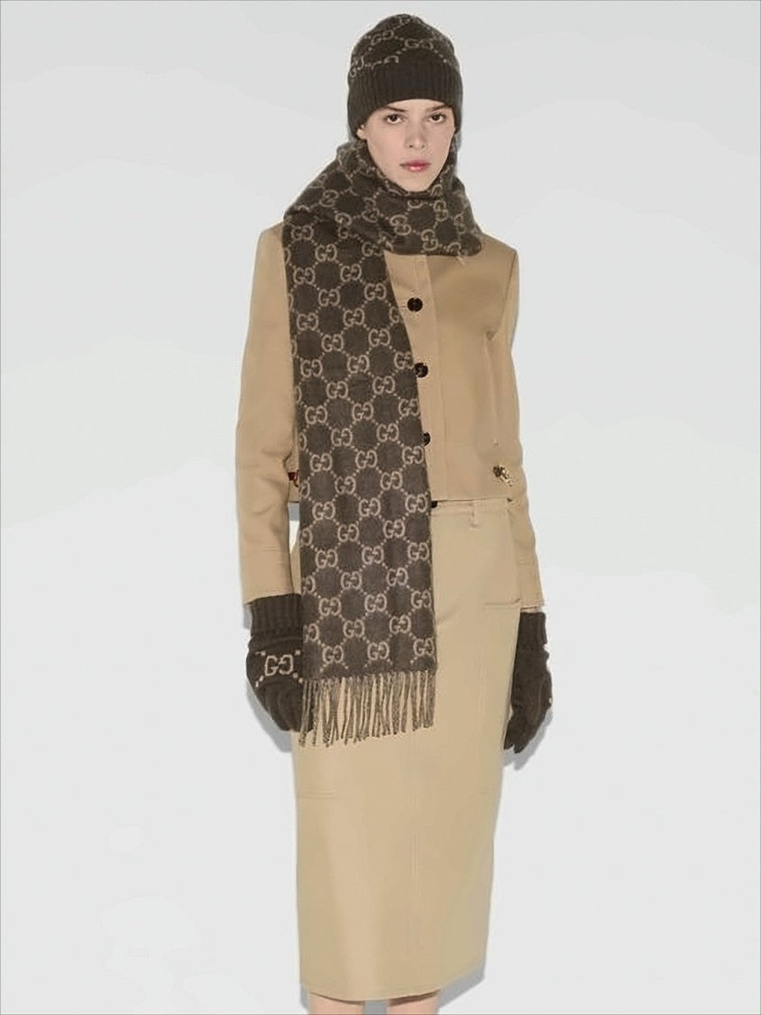 Gucci Reversible Cashmere Scarf