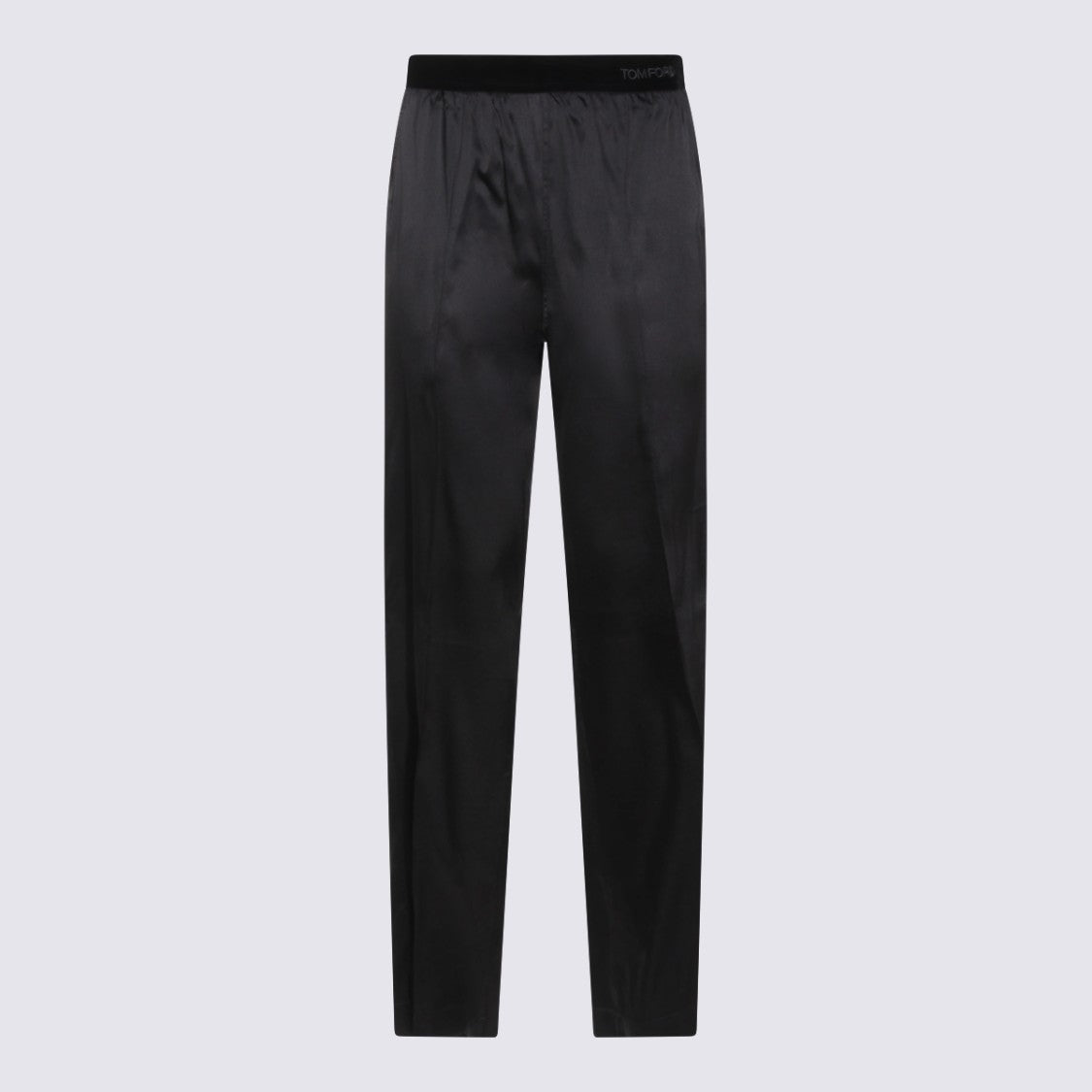 Tom Ford Satin Finish Straight-Leg Trousers