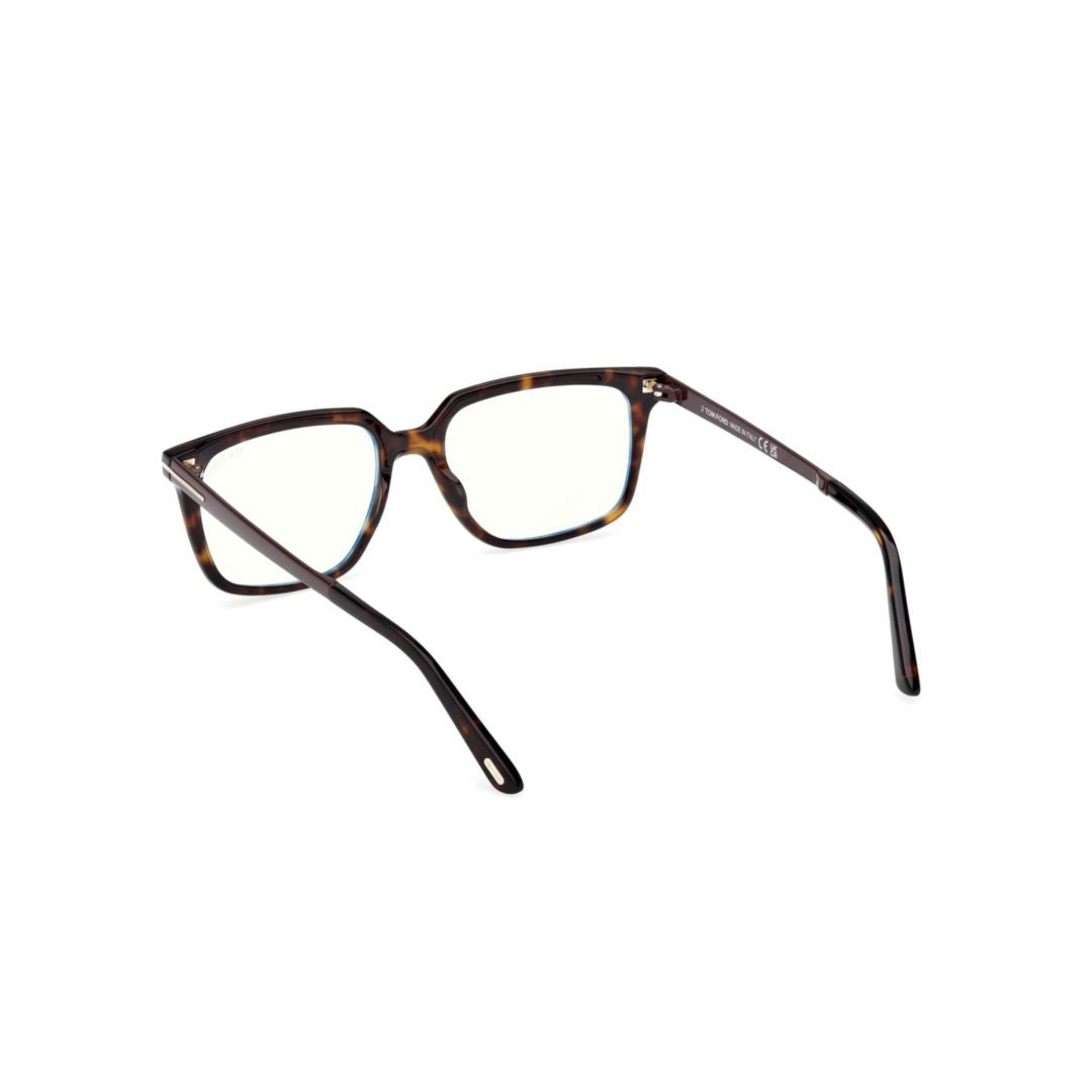 Tom Ford Ft6039-B Rectangular Tortoiseshell Acetate Sunglasses