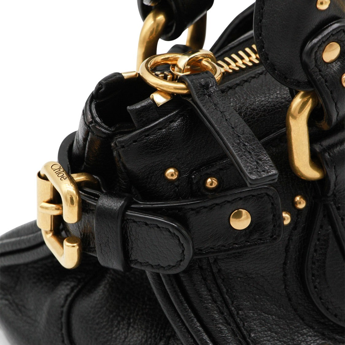 Chloé Structured Small Top Handle Bag