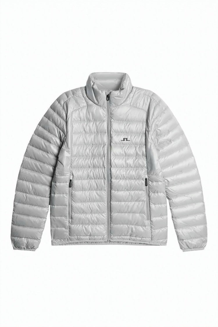 J Lindeberg Short Padded Jacket With Horizontal Quilting