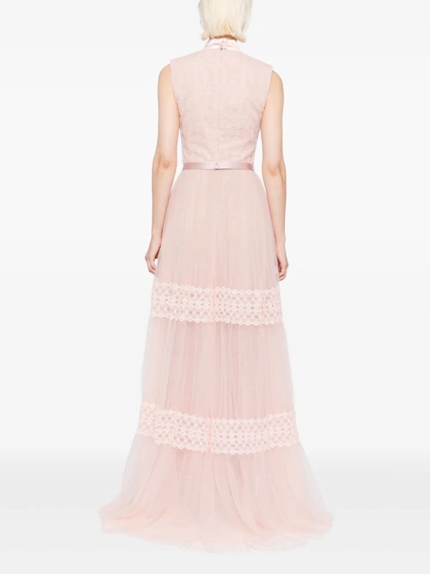 Saiid Kobeisy Lace Long Dress