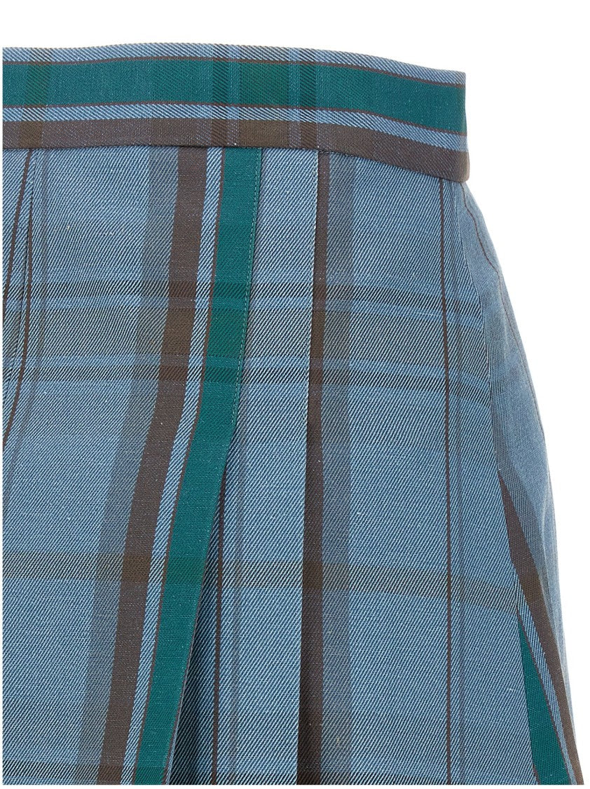 Vivienne Westwood Tartan Print Mini Skirt