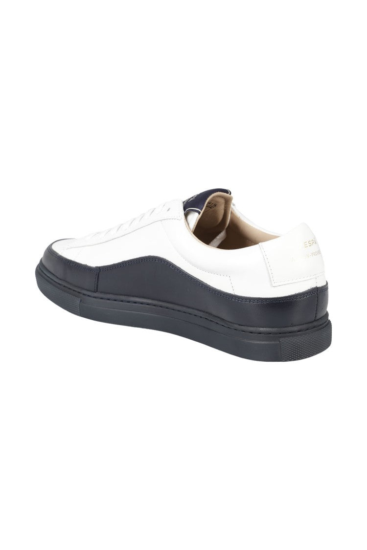 Zespa` Nappa Leather Low-Top Sneakers
