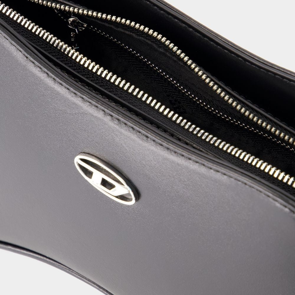 Diesel Play Shoulder Bag - Leather - Black