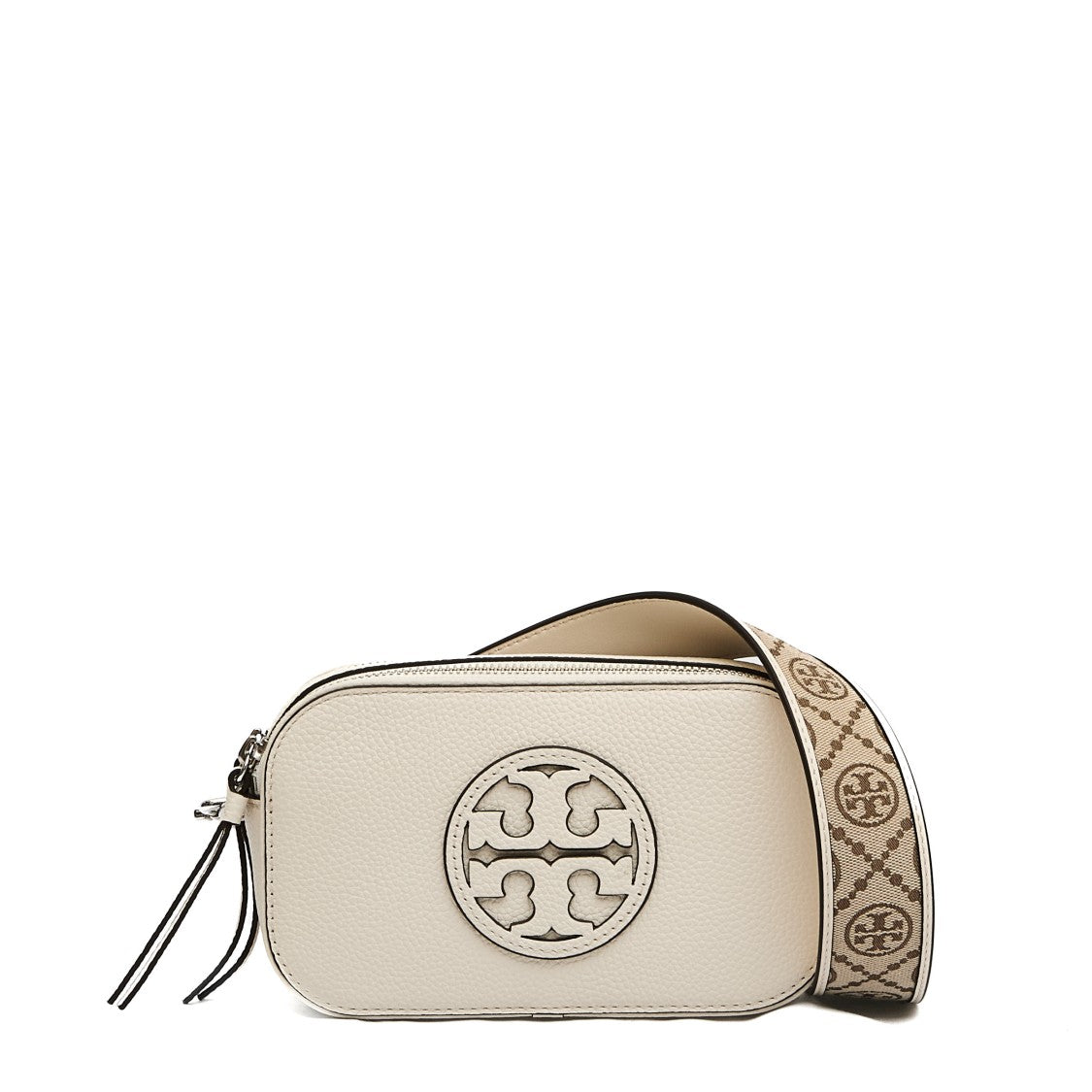 Tory Burch Mini Crossbody With Double Zipper Closure