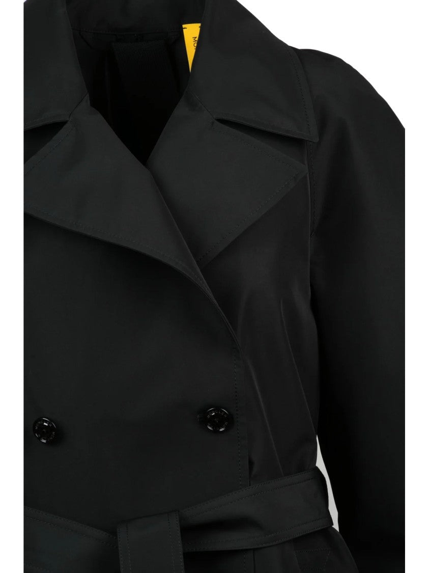 Moncler X E.Enninful Black Polyester Zake Trench Coat