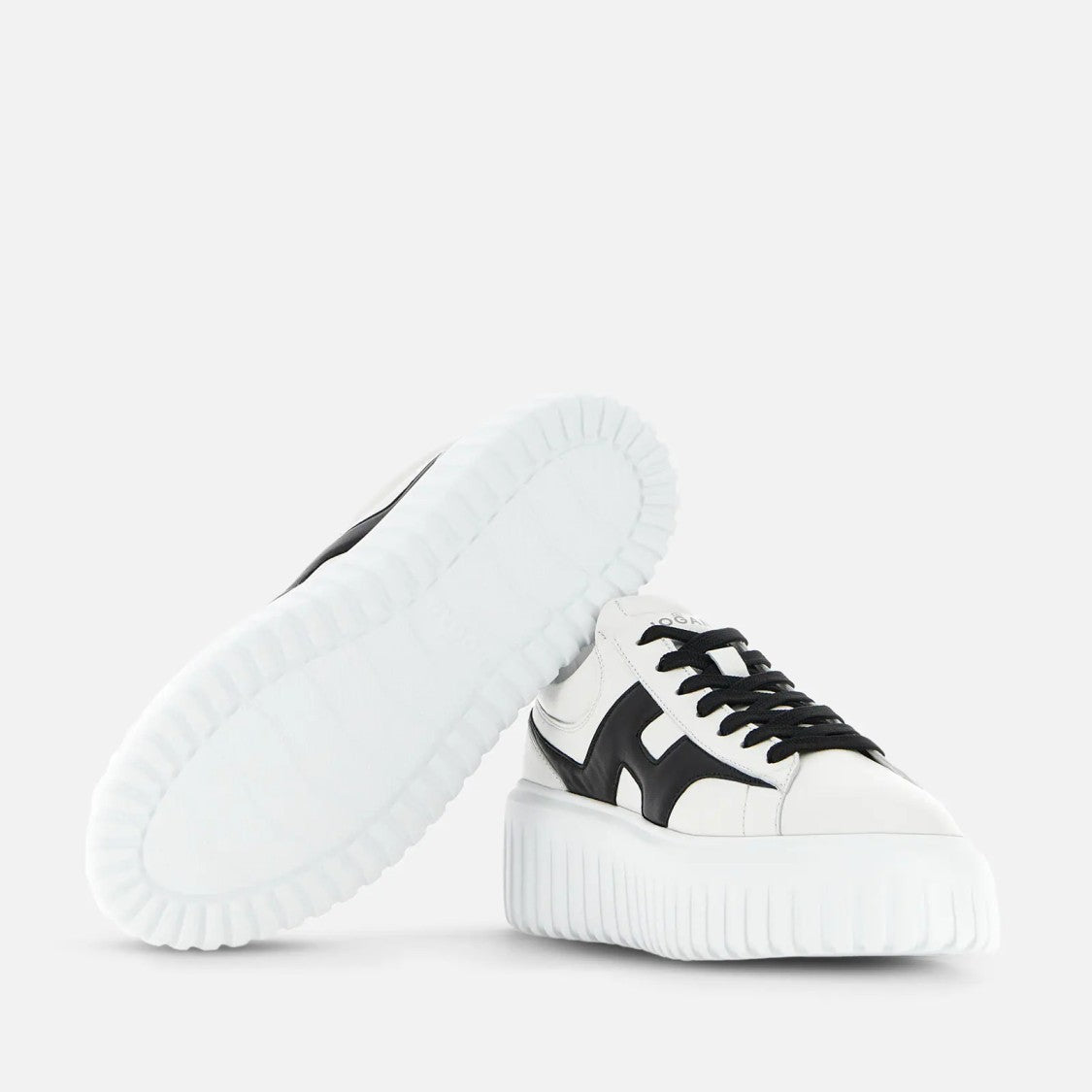 Hogan Chunky Platform Bold Accent Sneakers