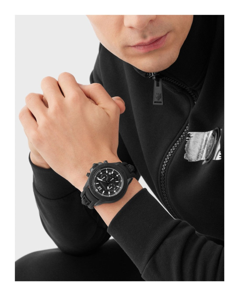 Plein Sport Warrior Tech Chronograph Watch