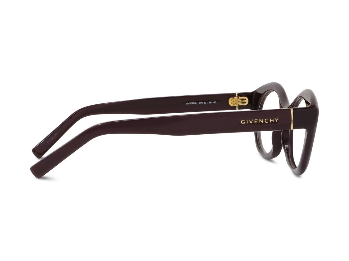 Givenchy Gv50108i Bold Gold Detail Oversized Round Sunglasses