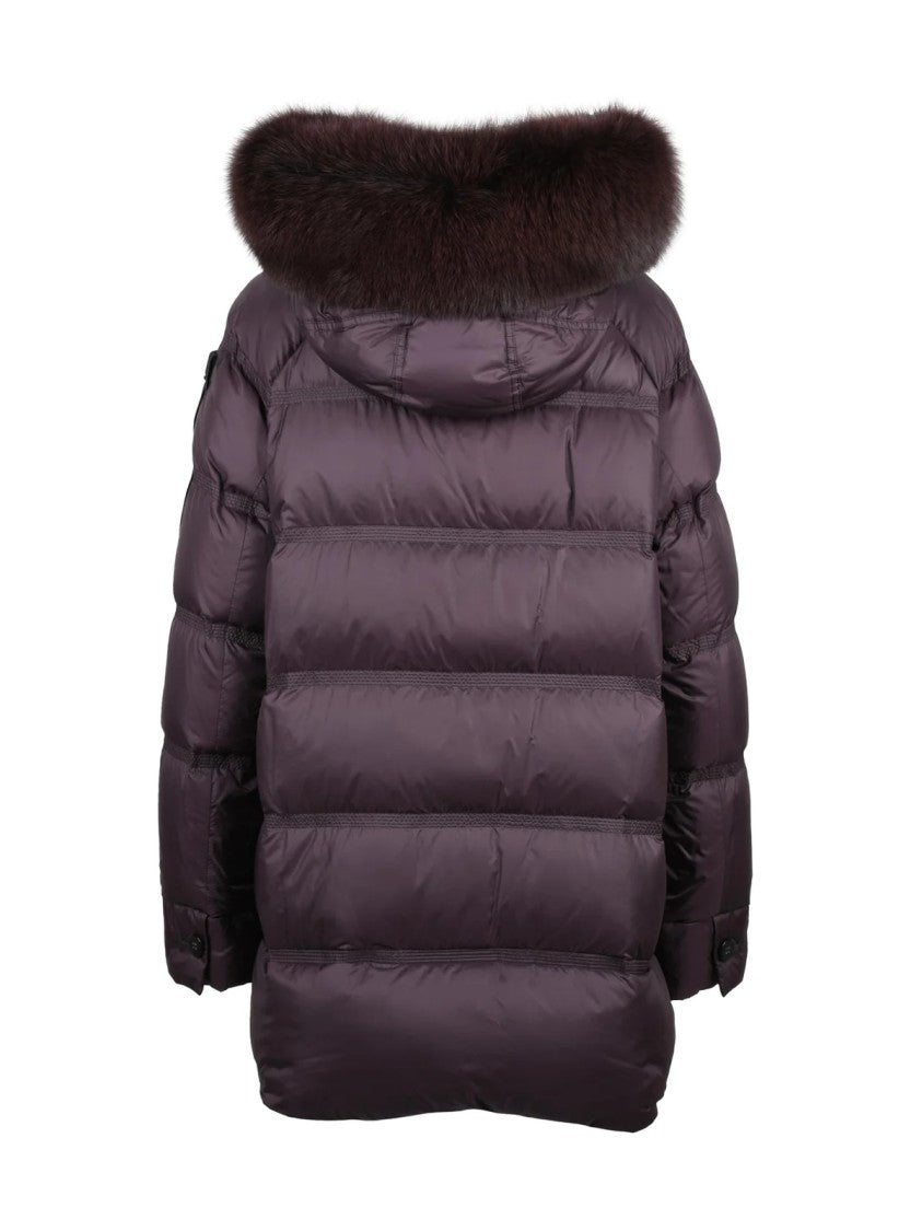 Peuterey Peuterey Takan Mq Down Jacket With Fur Trim And Quilted Design