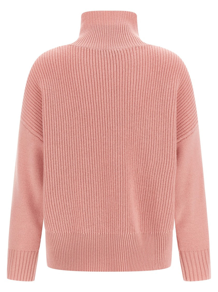 Alberto Biani Relaxed-Fit Cashmere Sweater With High Neck