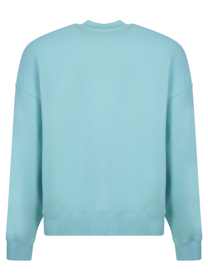 Palm Angels Blue Cotton Sweatshirts