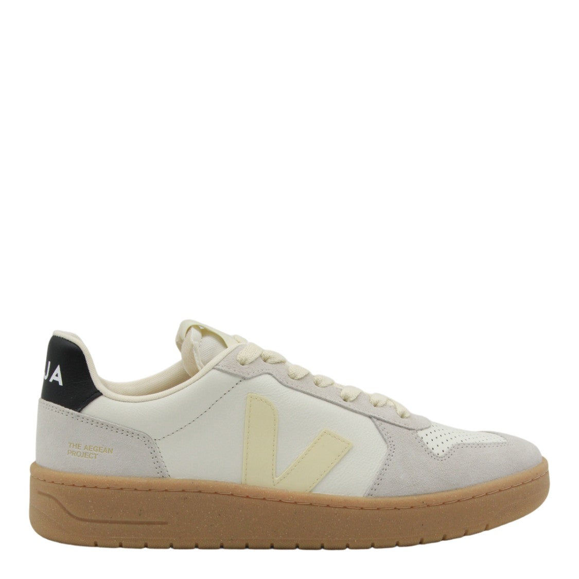Veja Low-Top Sneakers With Suede Overlays