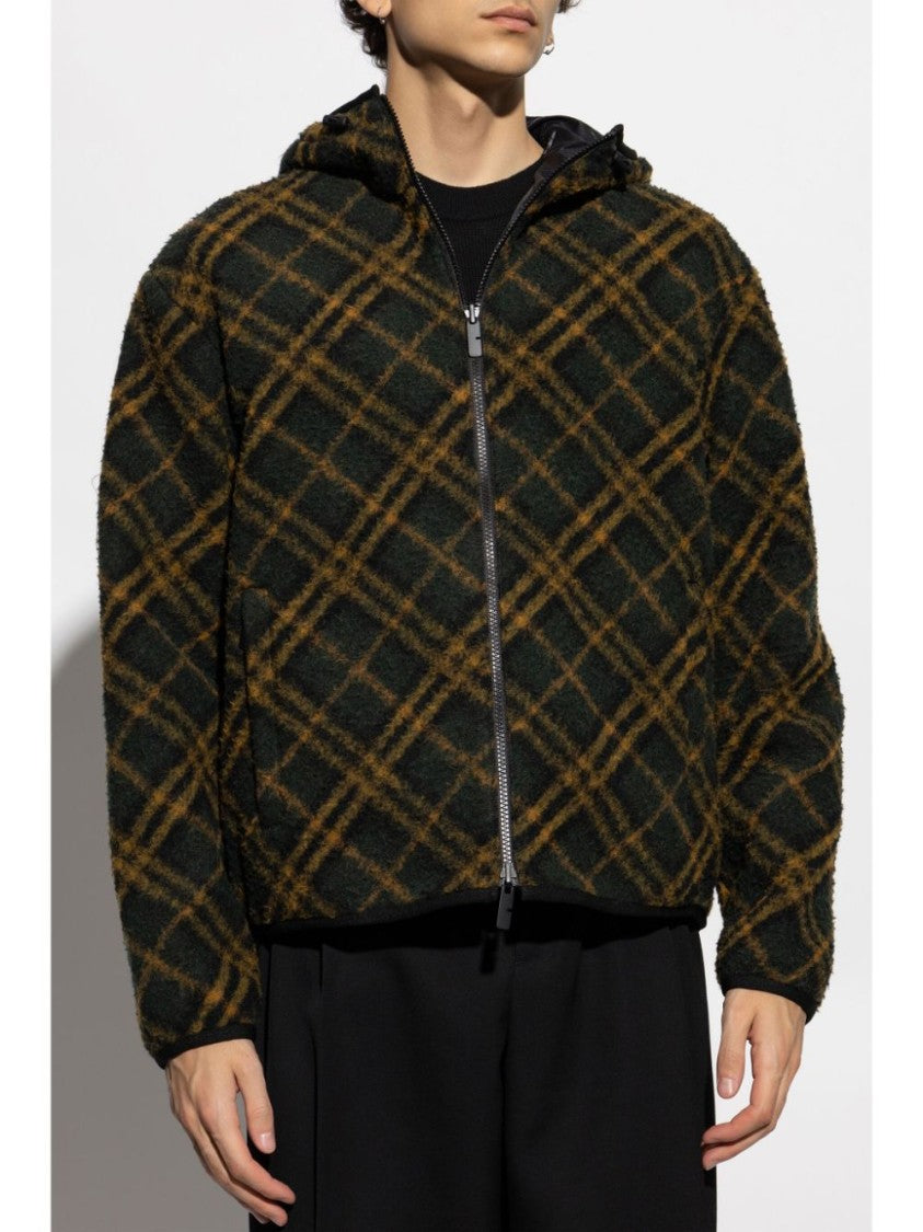Burberry Reversible Jacket With Icon Check Print
