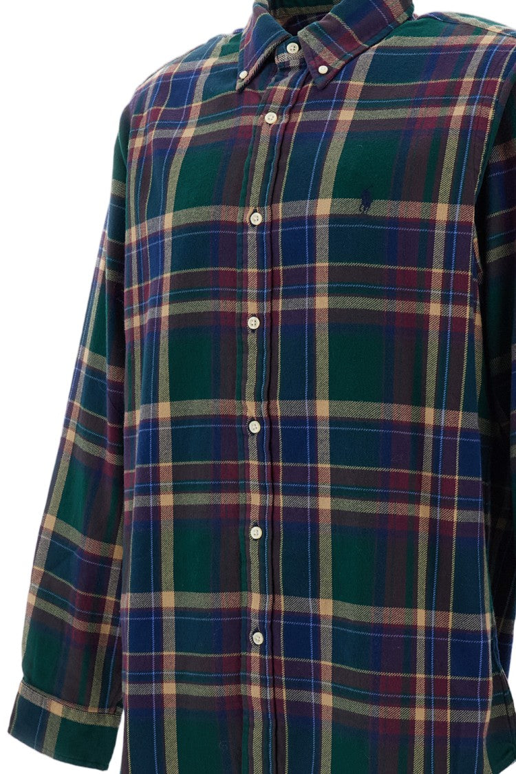 Polo Ralph Lauren Multicolor Check Cotton Flannel Shirt