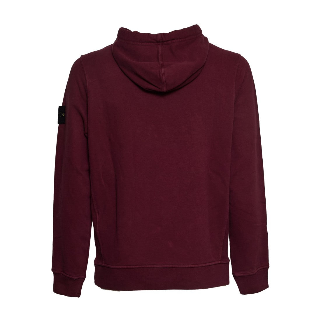 Stone Island Felpa Brushed Organic Cotton Fleece