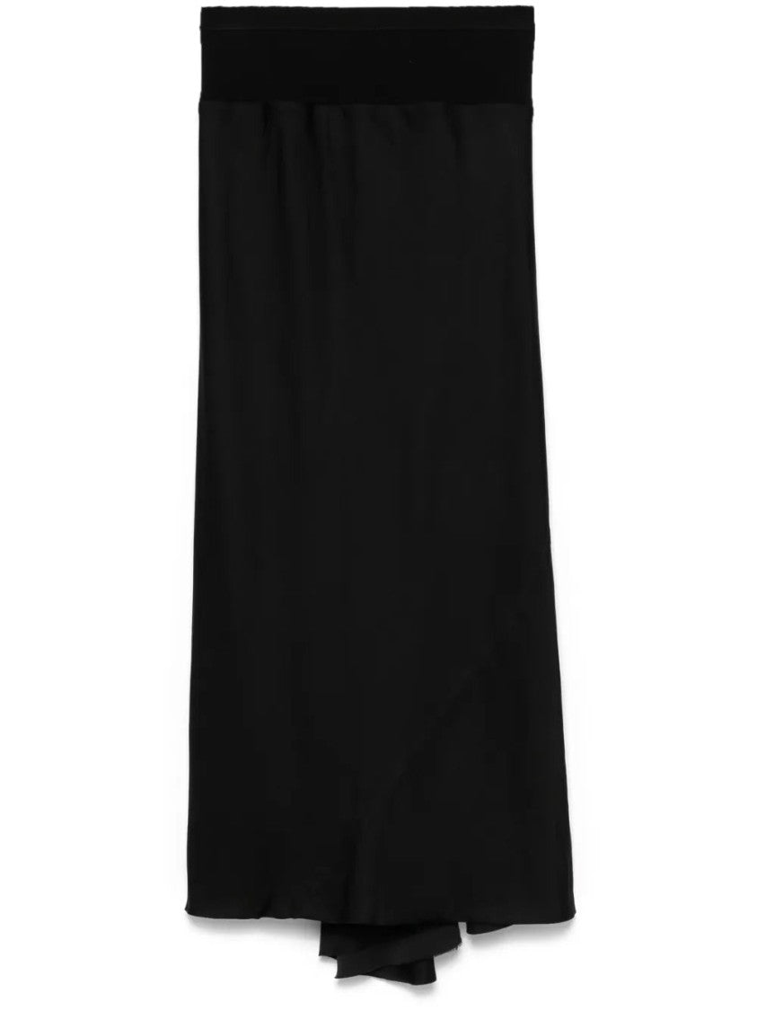 Rick Owens A Line Bias Skirt