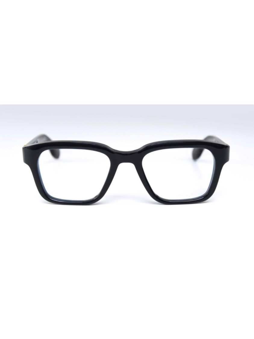 Kiurv Bold Rectangular Kiurv Optical Frames With Gold Accents